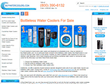 Tablet Screenshot of buywatercoolers.com